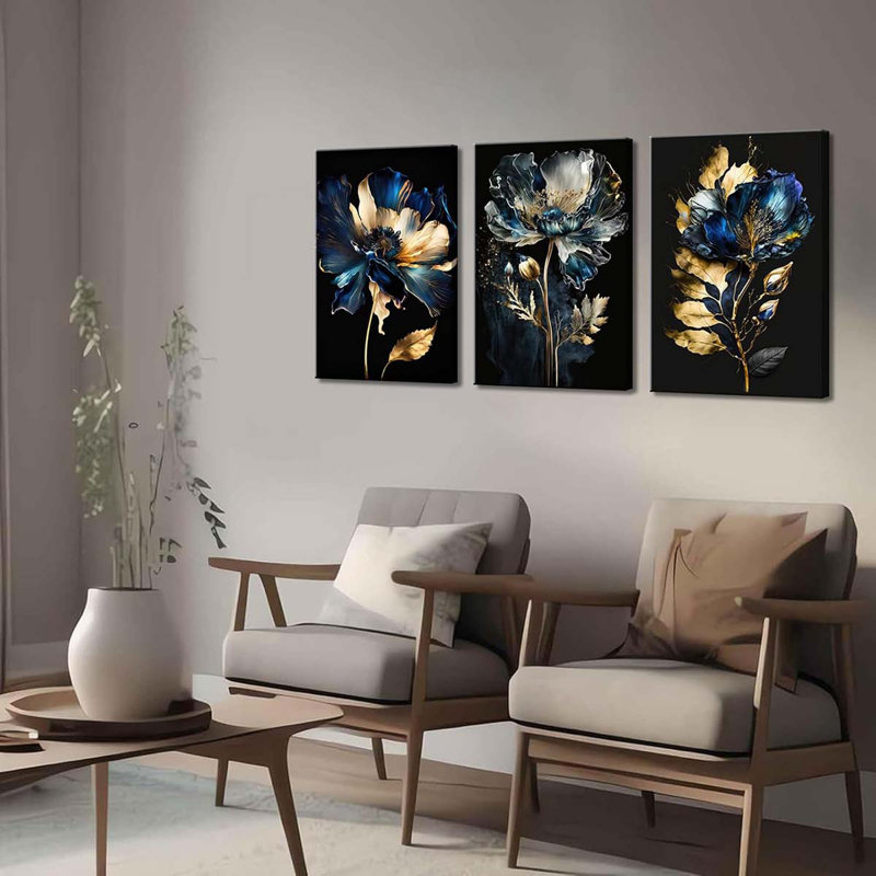 3 Piece Wrapped Canvas Print