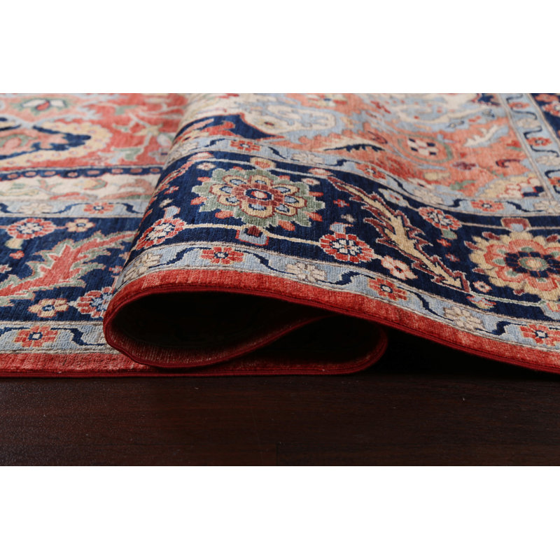 One-of-a-Kind 9'11" X 13'9" Wool Area Rug in Red