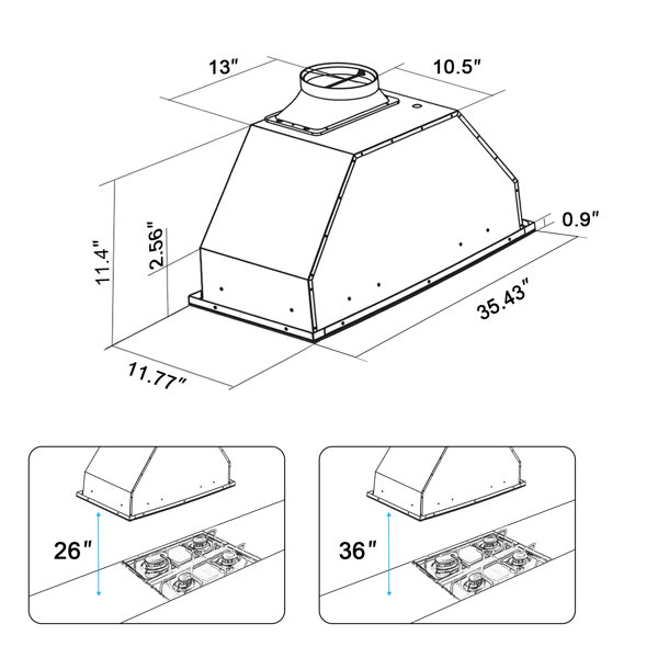 Dimensions du produit