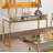 Westphal 47'' Glass Top Console Table