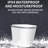 Smart Bidet Toilet With Heated Seat & Auto Flush, CUPC/UL-Certified Ceramic/ABS, Nano Aerated 1.34 GPF, Frequency Heating, 3D Wash Modes Hospital-Grade Hygiene