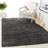 Rizco Shag Performance Solid Color Rug-1878438363