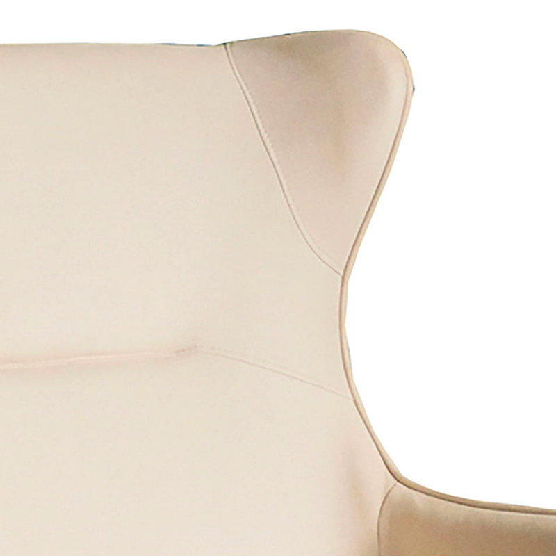 Fauteuil d'appoint Crendon, Crème, crème