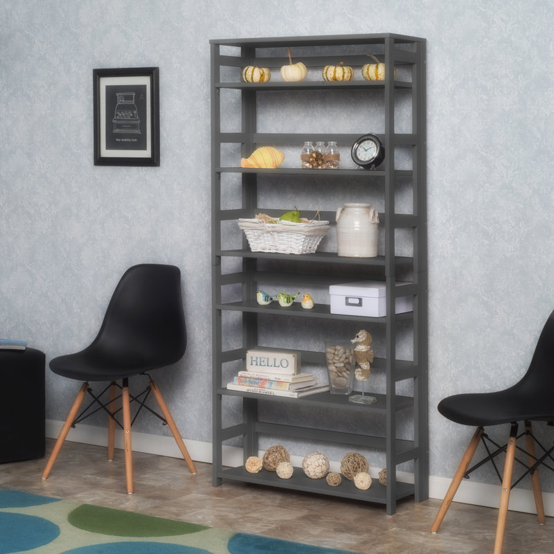 Bibliothèque Flip Flop, Gris, H 67 po x l 30 po x P 12 po