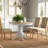 Kaneshiro 37.25 " Extendable Round and Oval Dining Table-657491769