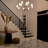 12 - Light Steel Dimmable Tiered Chandelier-1937749207