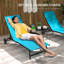 Chaise longue d'extérieur Outsunny-1737251232
