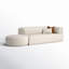 Canapé modulaire 2 pièces Tov Furniture Fickle-1476564322
