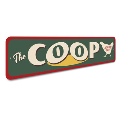 Enseigne Coop