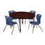 Ensemble de table de salle à manger et de chaises 12 po Kee-93832789-93832802-73411889