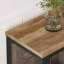 Armoire à café pour les boissons alcoolisées, petite armoire de rangement pour la cuisine à domicile, buffet de style campagnard, armoires à whisky pour salle à manger (2 portes)-893245582