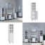 Bodan 30Cm W x 131Cm H x 30Cm D Tall Bathroom Cabinet