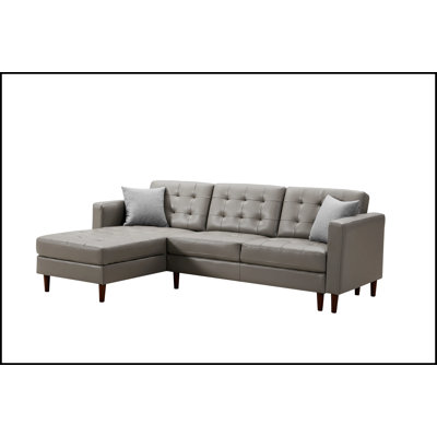 Hatun Faux Leather U-Shaped Sectional Symmetrical