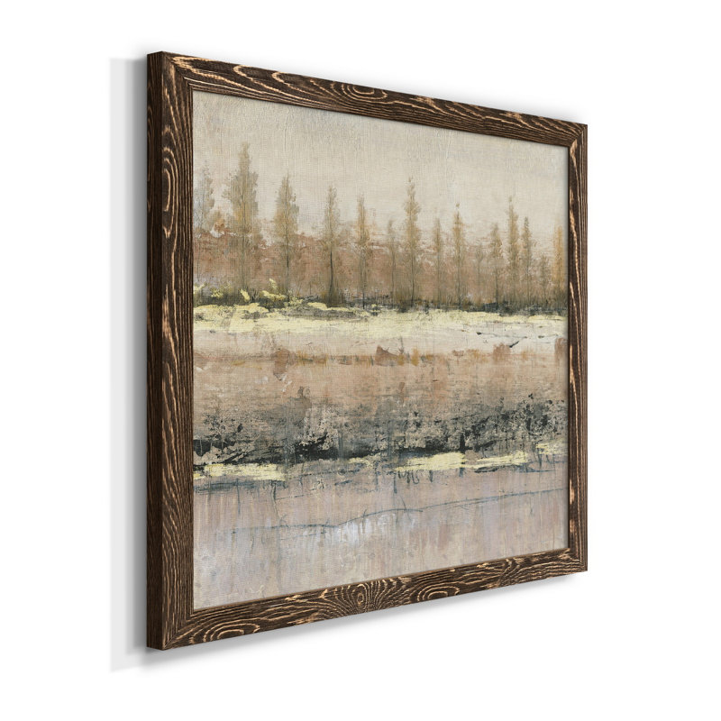 «What Lies Beneath I», reproduction encadrée de qualité supérieure - prête à être accrochée, H 31,5 po x l 31,5 po x P 1,5 po