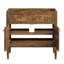 Meuble-lavabo sur pied simple 36 po avec plateau en bois manufacturé Modway Elysian-93027991-93027992