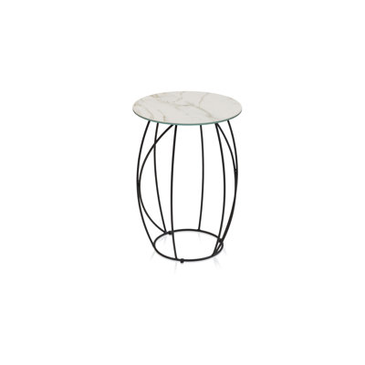 Armone Pedestal End Table