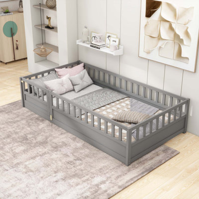 Lit en bois pour enfants, lattes de soutien