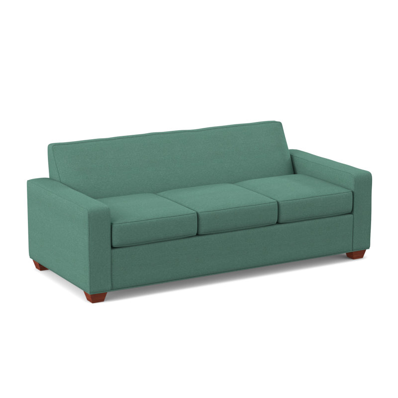 Avery Queen Sofa, Antic Lagoon, BM Cherry