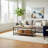 Wilhelmine Solid Wood Top Single Coffee Table