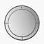Iron Round Mirror-98249894