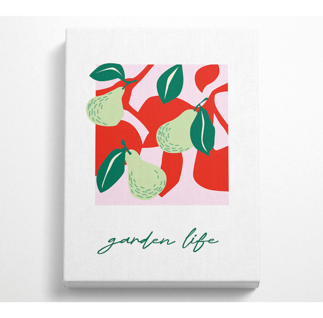 Garden Life - Kunstdrucke auf Leinwand - Wrapped Canvas