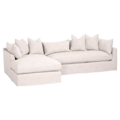 Grimm 110" Wide Sofa & Chaise by 17 Stories