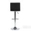 Laurel Swivel Upholstered Adjustable Height Counter Stool with Metal Frame-36299330
