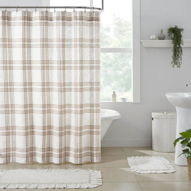 Crochets de rideau de douche Cohin, Beige