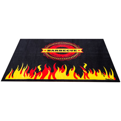 Doortex Flame Design Fire Retardant BBQ Mat - 39" x 48"