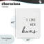 Toile «Like Her Buns», design par Lettré et doublé