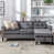 Velours gris est en rupture de stock