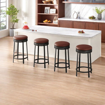 Villere Upholstered Counter Stool