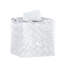 Basketweave Glass Tissue Box Cover
