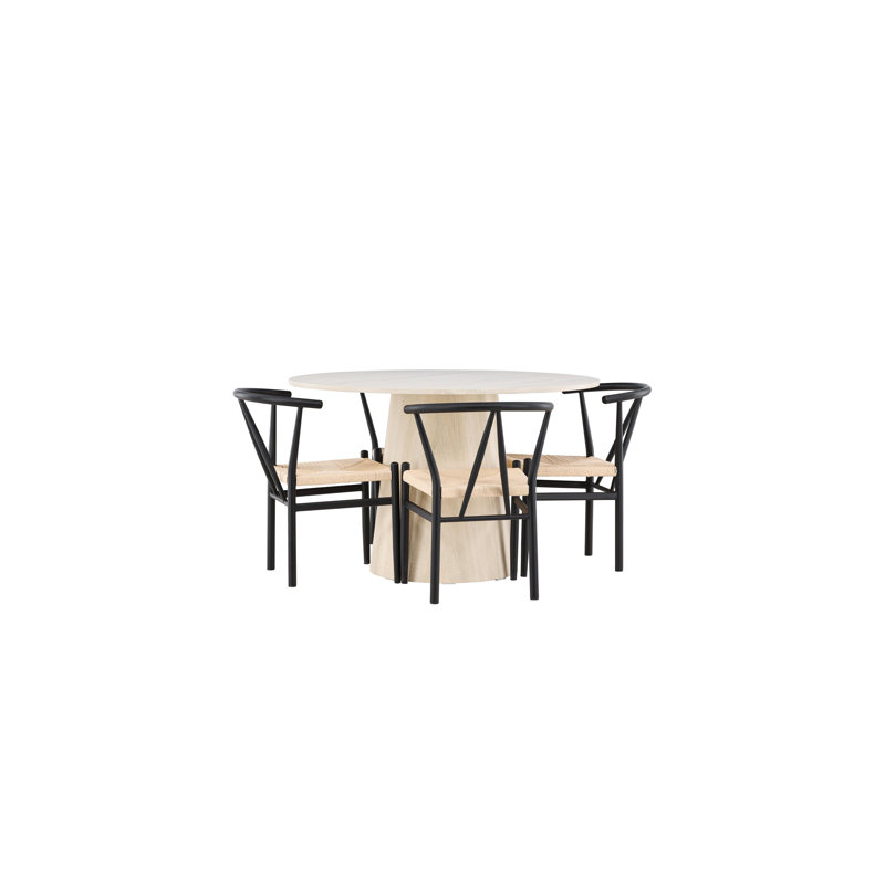 Orwhin 4 - Person Dining Set
