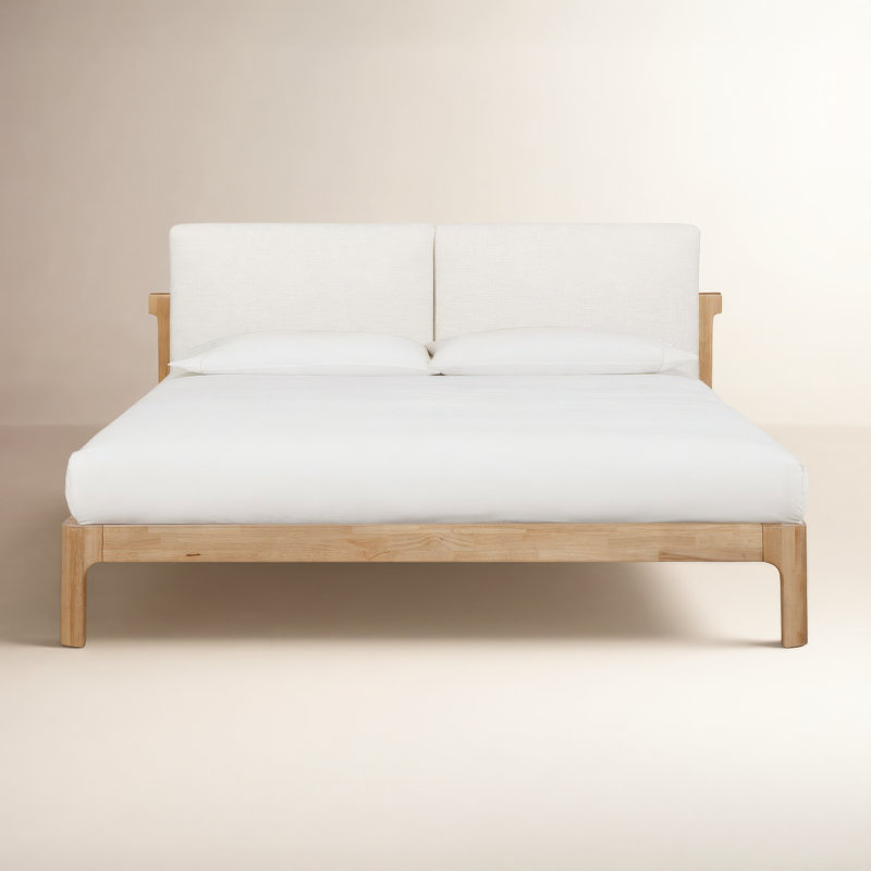 Furano Upholstered Two Cushion Platform Bed, California King