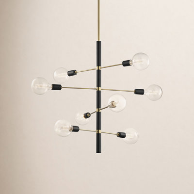 Christopher 8 - Light Metal Sputnik Chandelier