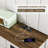 Entryway Table with 2 Drawers, 47" Farmhouse Console Tables with Charging Station, 2 Doors and Adjustable Shelf-933001487