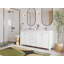 Meuble-lavabo double 72 po avec comptoir en quartz Chicago-96001204