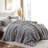 Fluffy Comforter Set Ultra Soft & Warm Faux Fur Comforter With Pillowcases For Winter-129492456-117321016