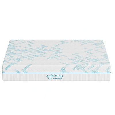 8-inch RV Latex Memory Foam Mattress, short queen size, large format, free of glass fibers, medium hardness texture, breathable memory foam.