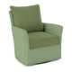 Lanai Upholstered Swivel Armchair