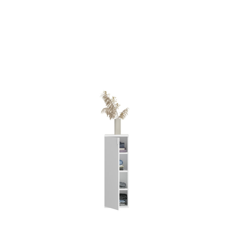 Hamsa Engineered Wood 1 - Door Rectangle Accent Cabinet