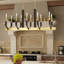 Lustre rectangulaire à 10 lumières Avangaline-1011434730
