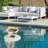 2.36'' Solar Floating Pool Lights Integrated LED Outdoor Lantern