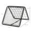 HOMCOM Metal Football Net