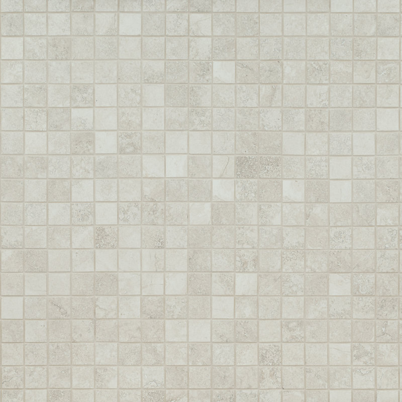 Central Cavara 12 in. x 12 in. Matte Porcelain Mosaic Floor and Wall Tile