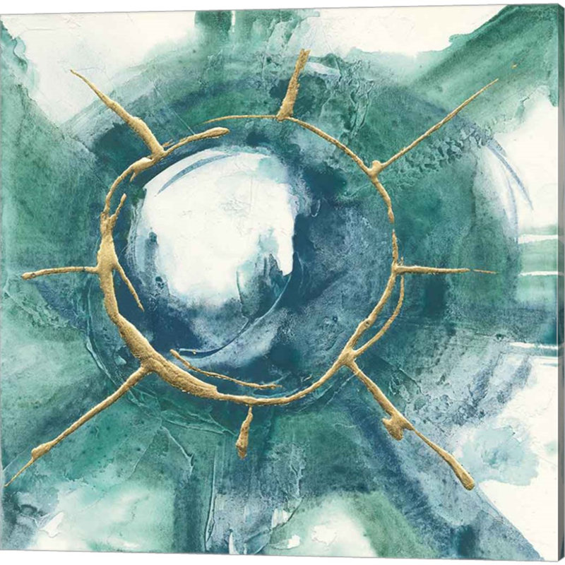 Art sur toile (ensemble de 2), "Dharm Wheel" par Chris Paschke