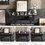 27.9'' Black Dressing Table With Flip Top Mirror, Led Lights, Charging Station, 2 Drawers And Panel, Vanity Stool Makeup Desk , Drawers, Panel For Bedroom,