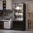 71'' Tall Wine Cabinets With Tri-Color Sensor Light-1512054590