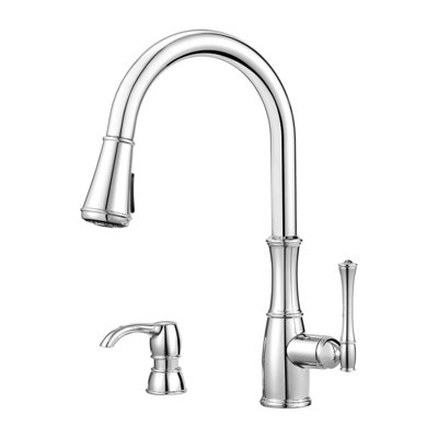 Wheaton Pull-Down Single Handle Kitchen Faucet